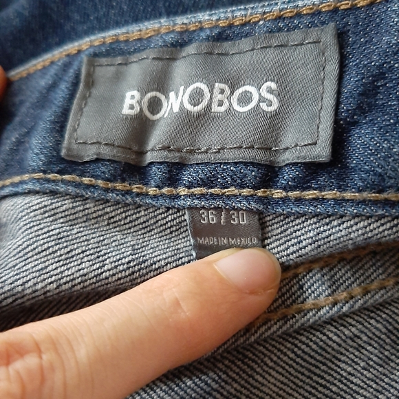 Bonobos Men's The Blue Jean Resin Slim Fit Jeans - Picture 5 of 10